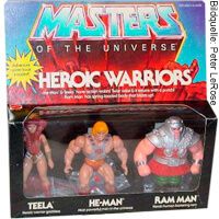 Heroic Warriors (He-Man, Teela & Ram-Man)
