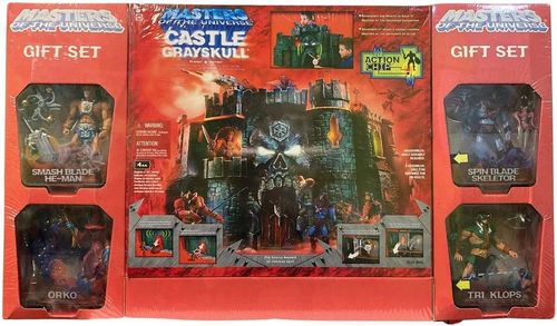 Castle Grayskull + 4 Figures